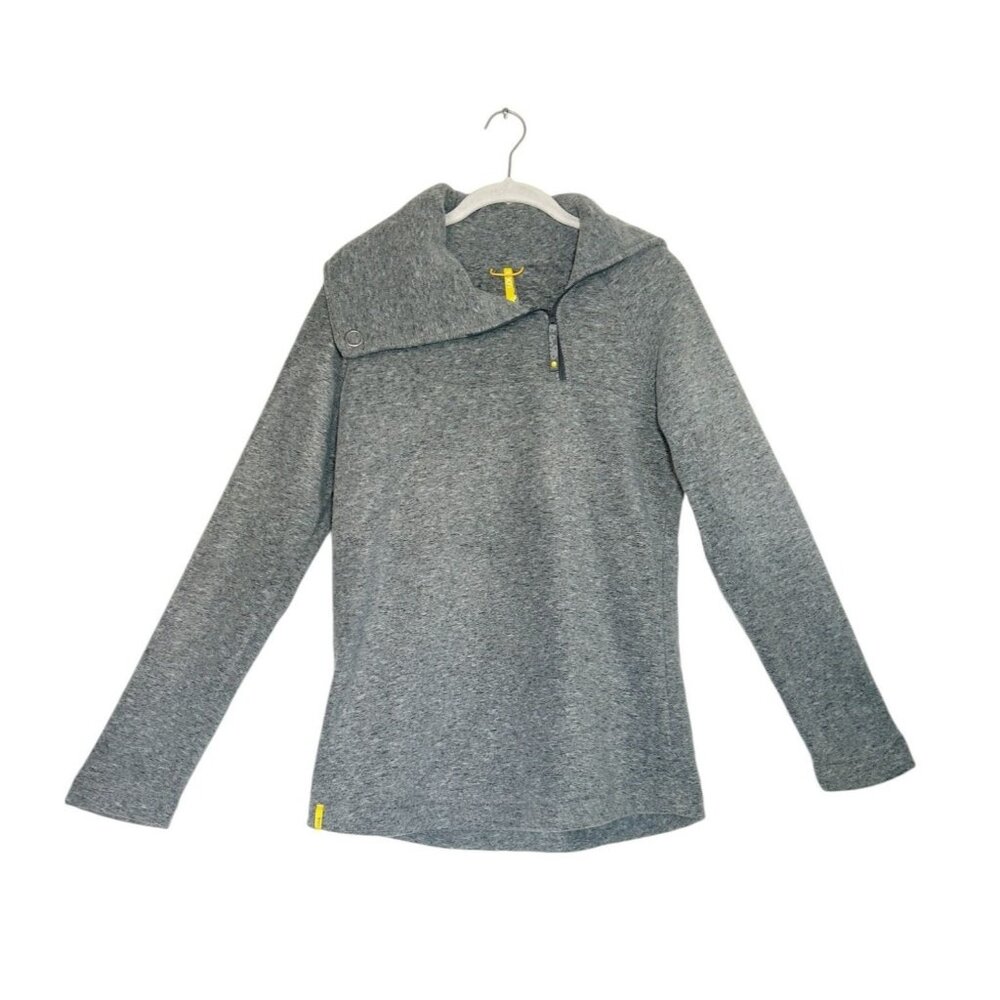 Lolë Women's Warm Sweater Long Sleeve Pullover in Gray - Sz M